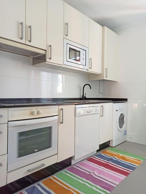 Bajo Con Jardin Privado Apartman Santender Kültér fotó